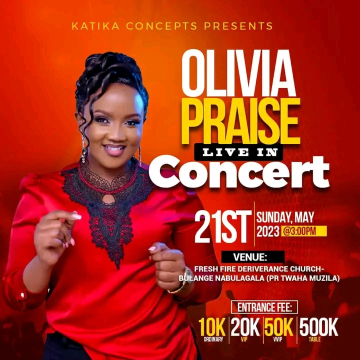 Olivia Praise Live In A Concert