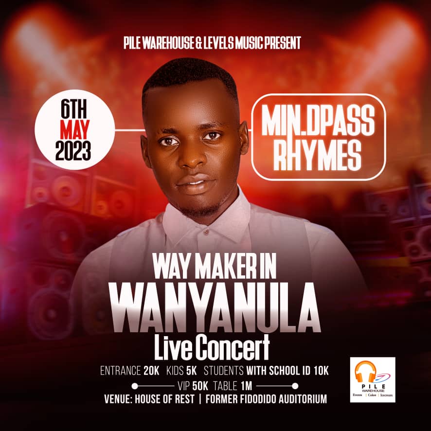 Minister Dpass Rymes In Way Maker Wanyanula Live Concert
