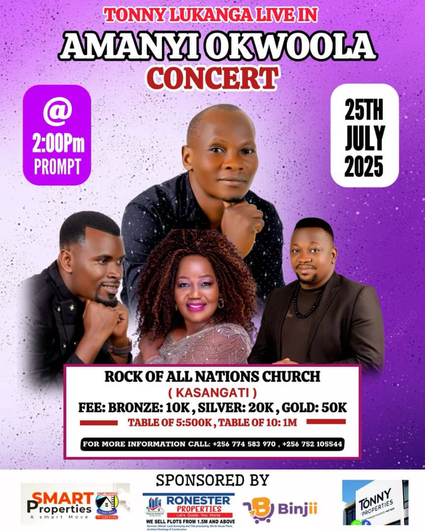 Tonny Lukanga Live In Amanyi Okwoola Concert