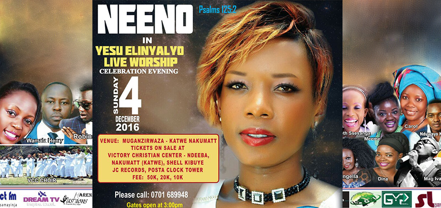 Neeno in Yesu Elinyalyo Live Worship Celebration Evening