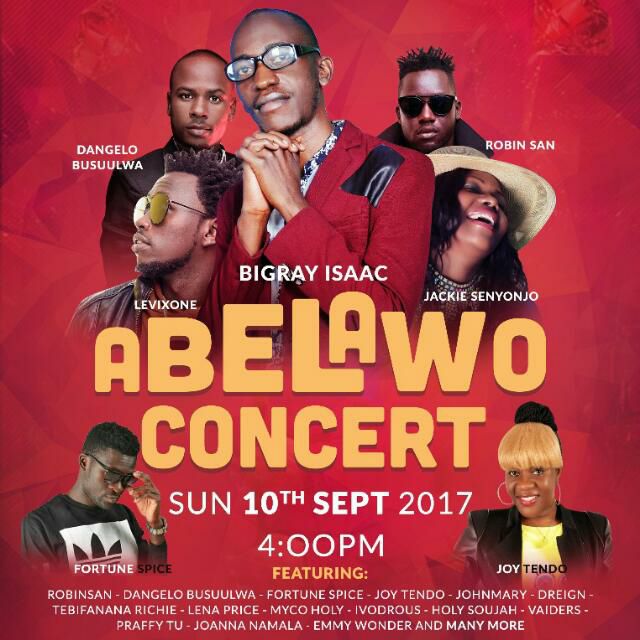 Bigray isaac in Abelawo Concert