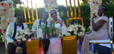 Sseku finally ties the knot with Sandra Nicole