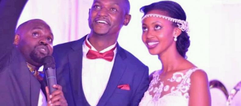 Deejay Peruz finally ties the knot with his missing rib Cilia