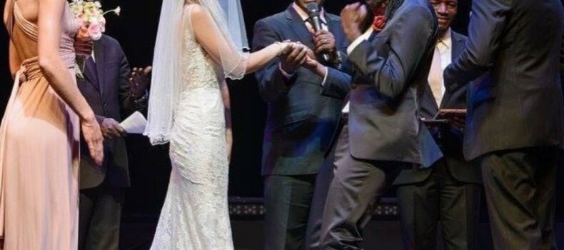 Coopy Bly and His wife Celebrating 5 years of Marriage