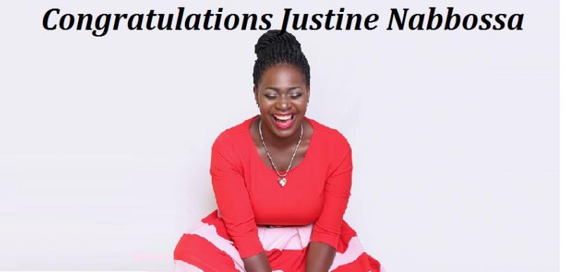 Congratulations Justine Nabbossa