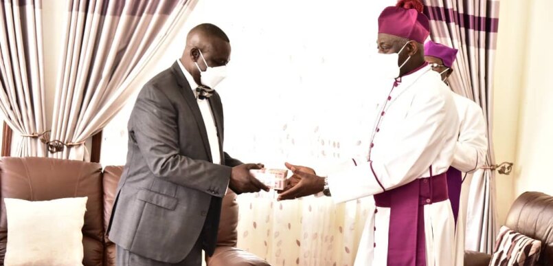 Speaker Jacob Oulanyah honors his pledge to the church house