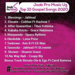 Top 10 Gospel Songs 2020 art work